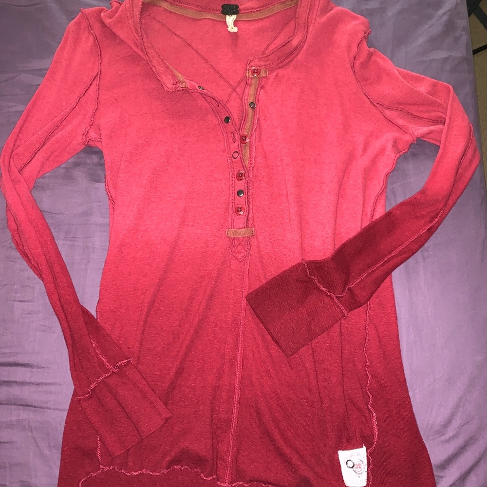 Ombré long sleeve from free people